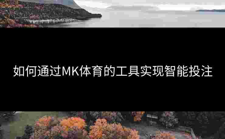 如何通过MK体育的工具实现智能投注